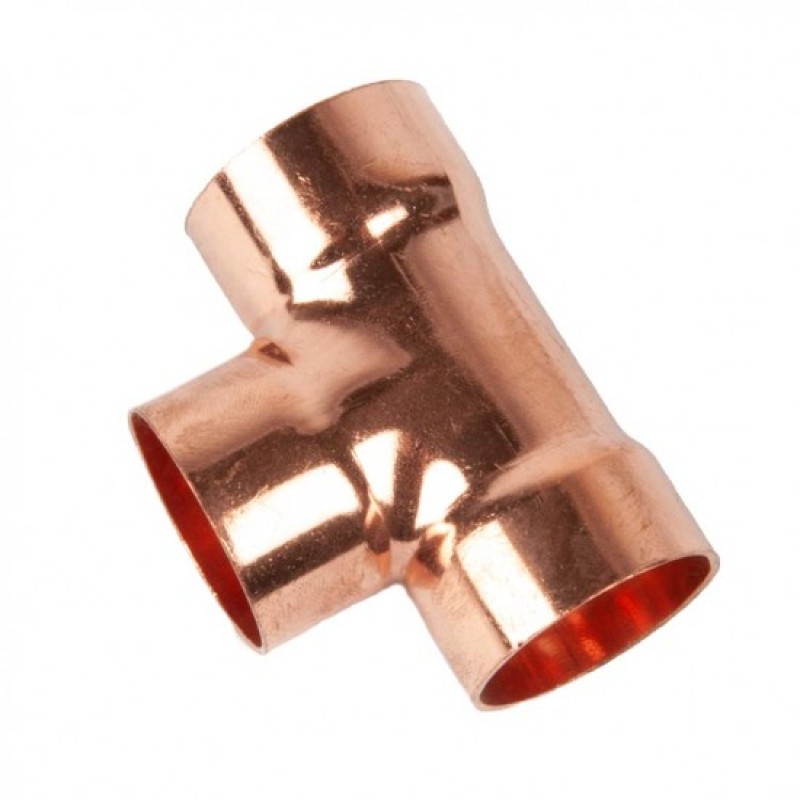5/8 Bakır Tee 16mm